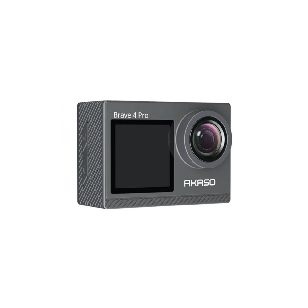 AKASO Brave 4 Pro 4K UHD Action Camera 20MP Adjustable Lens Dual Screen Display Mobile App Support