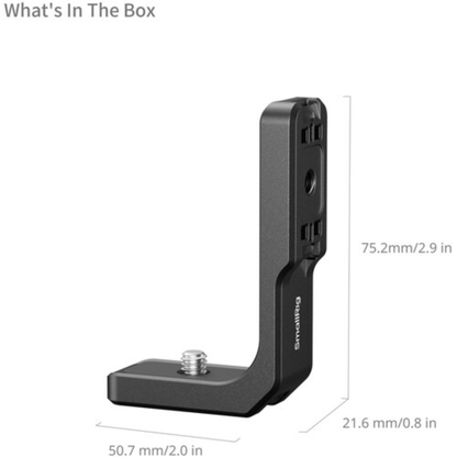 SmallRig Vertical‑to‑Horizontal Mount for Insta360 X5/X4 Air/X4/X3 | 5824