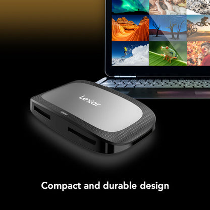 Lexar RW530 Professional CFexpress Type A / SD Card Reader, USB 3.2 Gen 2, Up to 10Gbps Transfer