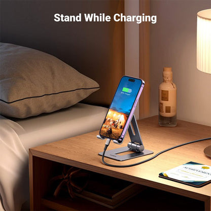 UGREEN Desk Phone Holder Foldable Stand Type Mobile Phone Mount - Compatible with 4-9.7" Cellphone, Android & iOS Smartphone, Samsung Galaxy Plus Ultra, Tablet, iPhone Plus Pro Max, iPad Mini | Accessories