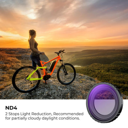 [CLEARANCE] K&F Concept Nano-X Series CPL Circular Polarizer / UV Ultraviolet Filters Lens Filter for Insta360 GO 3  / GO 3S Action Camera with Multi-Coated Optical Glass and Ultra-Thin Aluminum Frame