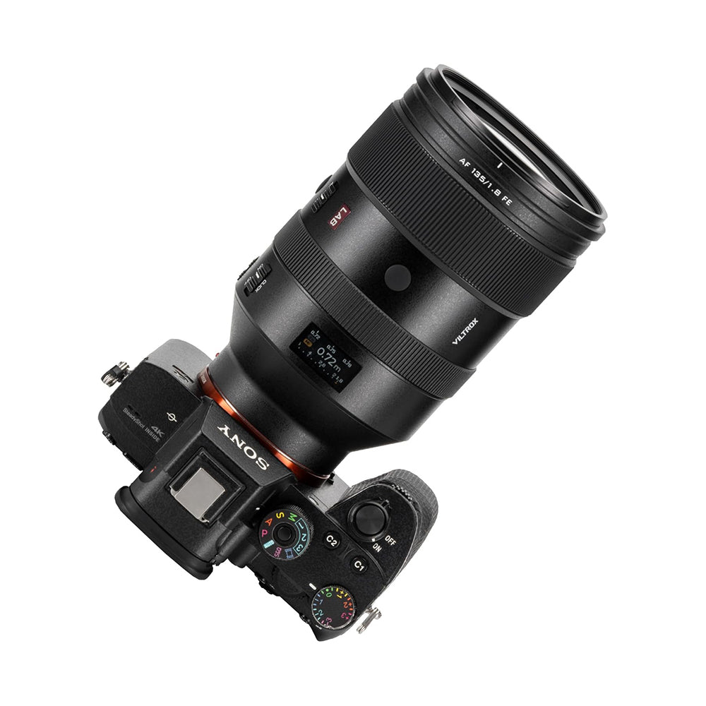 Viltrox AF 135mm  f/1.8 LAB FE Sony E-Mount AF Auto Focus Medium Length Prime Lens with Full Frame Format with VCM Focus Motor, Multi-Layer Nano Coating and Weatherproof Resistance