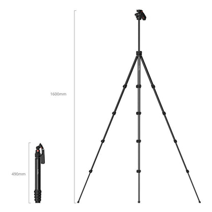 SmallRig Aluminum Compact Video Tripod with Phone Clamp Handle | 5473