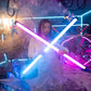 Viltrox K90 30W RGB Magnetic Handheld 38" Dual LED Light Stick Kit 2.4GHz Wireless, 2500K~8500K CCT Range, 3300mAh Battery with 26 Light Effect Presets, Onboard / App / Remote Controls for Studio and Lighting Equipment