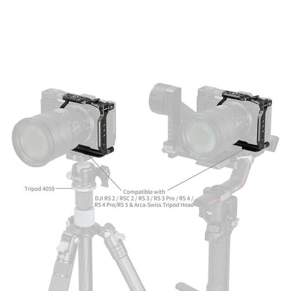 SmallRig HawkLock Half Camera Cage for Nikon ZR Camera