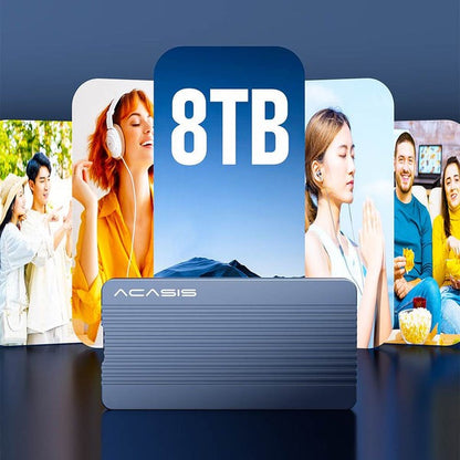 ACASIS TBU405Air Thunderbolt 3 USB Type-C NVMe M.2 SSD Enclosure with High-Speed 40Gbps Data Transmission and Supports Up to 8TB Storage Capacity for Windows, macOS, and Linux, PC, Laptop, Desktop Computer