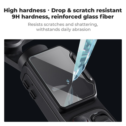 K&F Concept 2 Screen Protector for Insta360 Luna Ultra, 9H Tempered Glass, 0.33mm Ultra-Thin