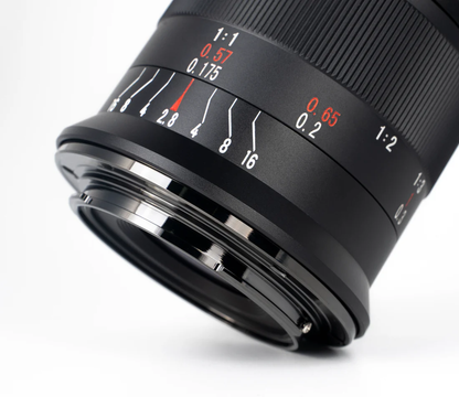 7Artisans 60mm F/2.8 Mark II APS-C Format Canon RF Mount Macro Telephoto Prime Lens MF Manual Focus for Mirrorless Cameras