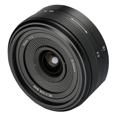 7Artisans 18mm F/5.6 Full Frame Format Sony E Mount Wide Angle Prime Pancake UFO Slim Lens MF Manual Focus for Mirrorless Cameras