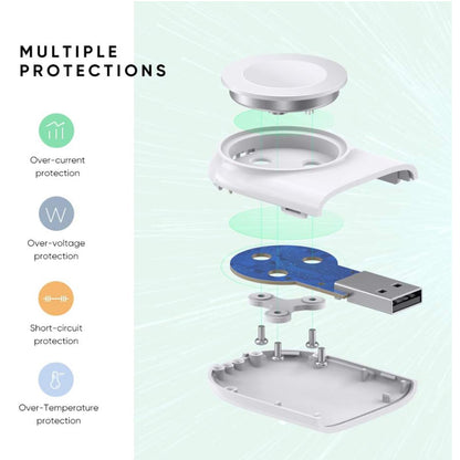 [CLEARANCE] UGREEN Portable USB Magnetic Wireless Charger for Apple Watch Series (44mm / 42mm / 40mm / 38mm) Smart Watch Charger | 50944