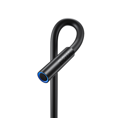 BOYA CM40 Gooseneck Condenser Microphone – Professional Mic, Noise Cancellation, Mute & Gain Control