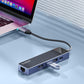 ORICO Type C 10 in 1 Multifunctional Docking Station with USB 3.0 5Gbps USB 2.0 480Mbps Transmission Rate PD 4K HDMI USB A 3.0 USB 3.0 USB A 2.0 RJ45 SD TF 1000Mbps Network Rate for Windows Mac OS Android - Black