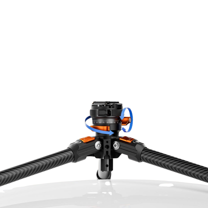K&F Concept 152cm Carbon Fiber Travel Camera Tripod 6kg Max Load, 360° Panoramic, Twist Lock Legs