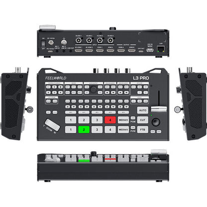 FEELWORLD L3 PRO Multi Camera Video Switcher Mixer
