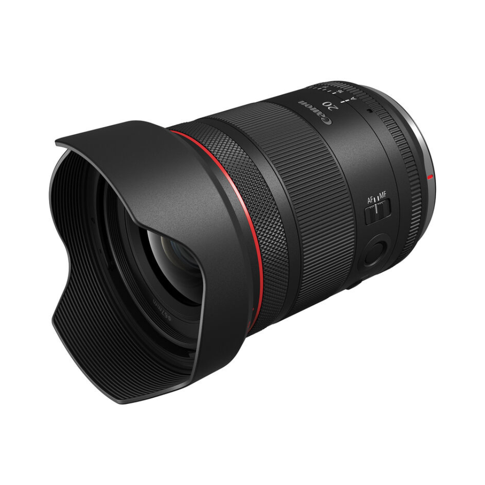 Canon RF 20mm f/1.4 L VCM Autofocus Full Frame Format Cinematic Ultrawide Hybrid Lens