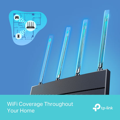 TP-Link Archer AX12 AX1500 Wi-Fi 6 Dual Band Wireless Next-Gen Gigabit Router with 4-High-Performance Antens, OFDMA &  MU-MIMO Technology, WPA3 WIFI Security, TP Link Tether APP Support | Network & Telecommunications Devices | TPLINK