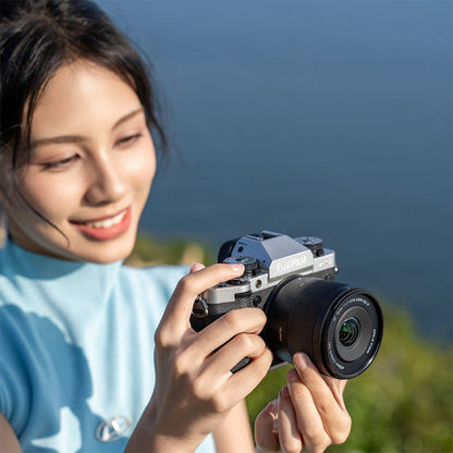 Viltrox AF 15mm f/1.7 Air Series Fujifilm X-Mount APS-C Wide Angle Prime Lens with STM Autofocus Motor, Low-Light Bokeh, and Lightweight Design for X-T, X-S, X-H, X-E, and X-Pro Series Mirrorless Cameras