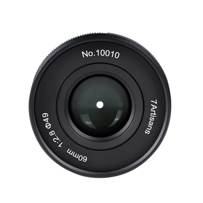 7Artisans 60mm F/2.8 Mark II APS-C Format Nikon Z Mount Macro Telephoto Prime Lens MF Manual Focus for Mirrorless Cameras