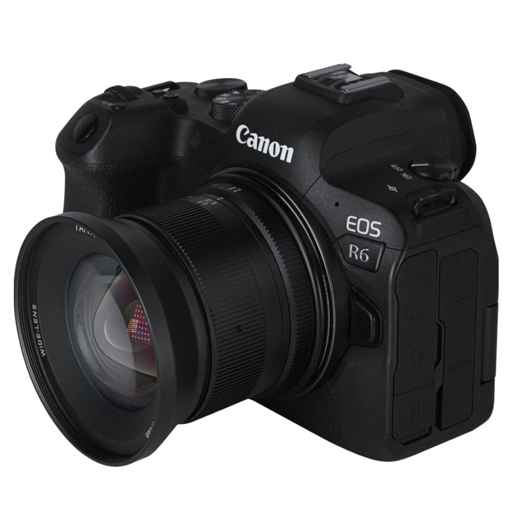 7Artisans 12mm F/2.8 Mark II APS-C Format Canon RF EOS-R Mount Wide Angle Prime Lens MF Manual Focus Large Aperture for Mirrorless Cameras