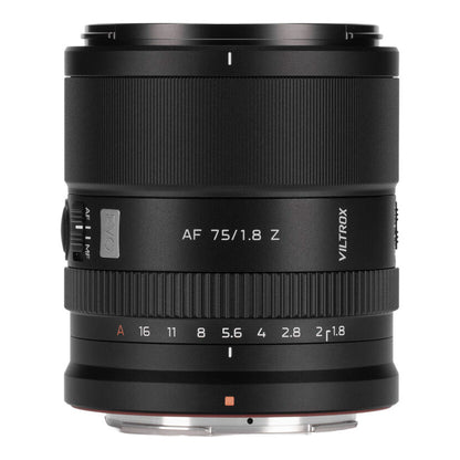 Viltrox AF 75mm F1.8 EVO APS-C Portrait Prime Lens for Fujifilm X / Nikon Z Mount with STM AF