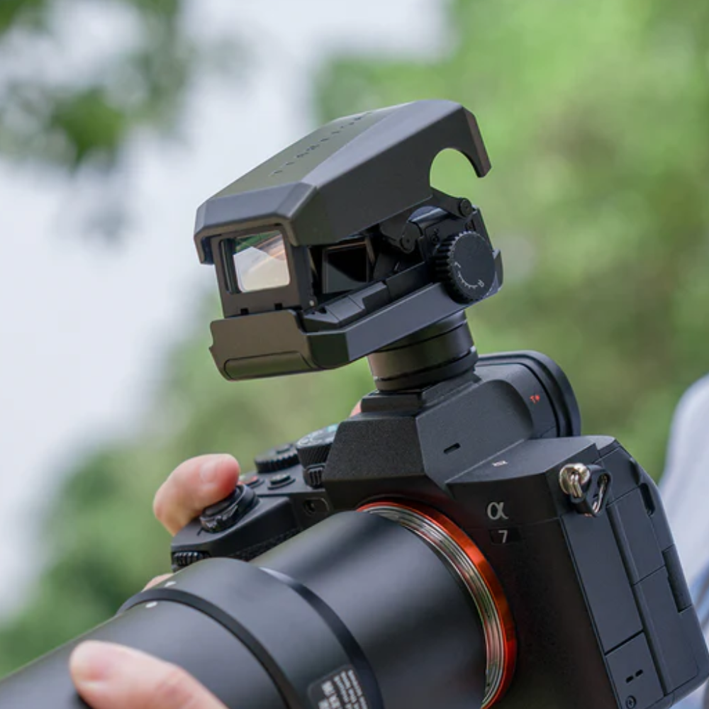 TTArtisan Dot Sight with Reticle for Telephoto Camera Lens with Hot Shoe Mount, Red / Green Guide, 5 Level Brightness, Tuning Dial, Locking Design and Auto Sleep Mode for DSLR Mirrorless Photography