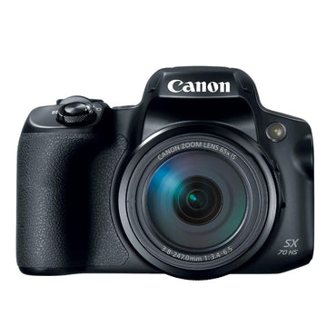 Canon PowerShot SX70 HS Digital Camera with 65x Zoom f/3.4-6.5 Integrated Lens, 20.3MP CMOS Sensor, 4K UHD Video, Optical Image Stabilization, Articulating LCD Display, and Built-In Wi-Fi and Bluetooth