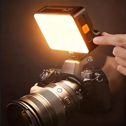 Luxceo P20RGB 20W RGB Video Light, 1400 Lumens Max, 2500K-9000K Color Temperature, 36000 Colors, 20 Lighting Effects, CRI 95+, TLCI 99