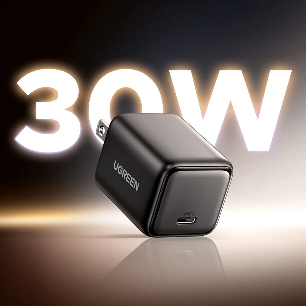 UGREEN 30W USB-C GaN Fast Charger Power Adapter for Phones, Tablets & USB-C Devices