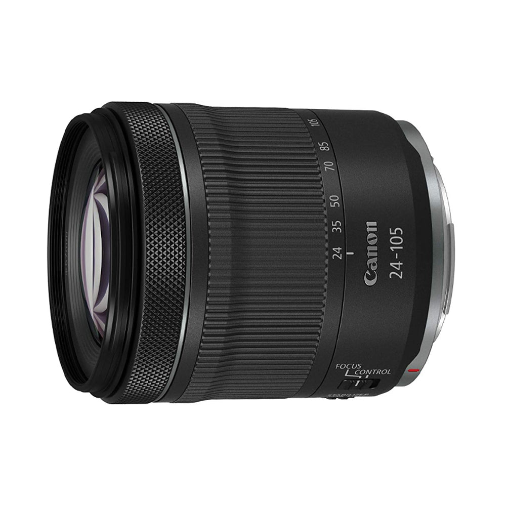 Canon RF 24-105mm f/4-7.1 IS STM Wide-angle to Short Telephoto Zoom Lens for RF-Mount Full-frame Mirrorless Digital Cameras