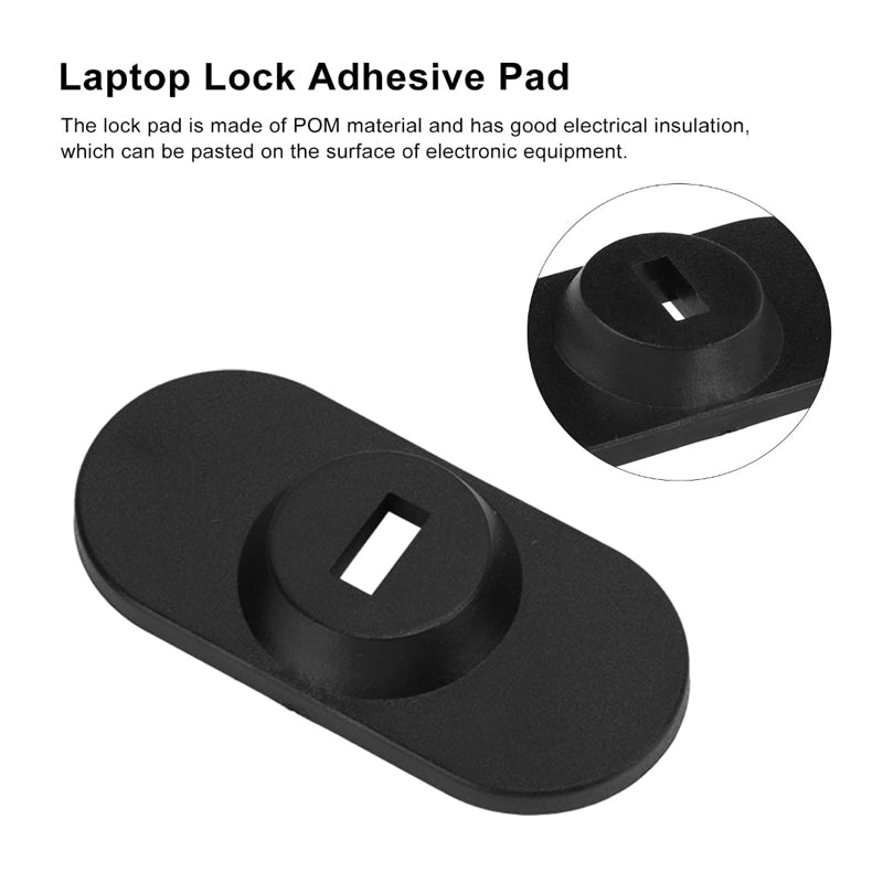 ArgoX Adhesive Mounting Security Lock Slot Adapter for Laptop & Computer Security Lock Cable | SP-P02