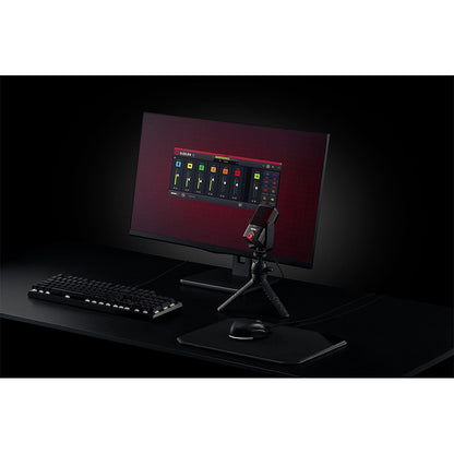 RODE XCM-50 Professiol Condenser Microphone USB-C (Plug & Play) with 360° Swing Mount and Tripod Desktop Stand - Cardioid Polar Pattern, Interl Pop Shield & Capsule Shock Mount, and Zero-latency Headphone Output for Streaming & Gaming