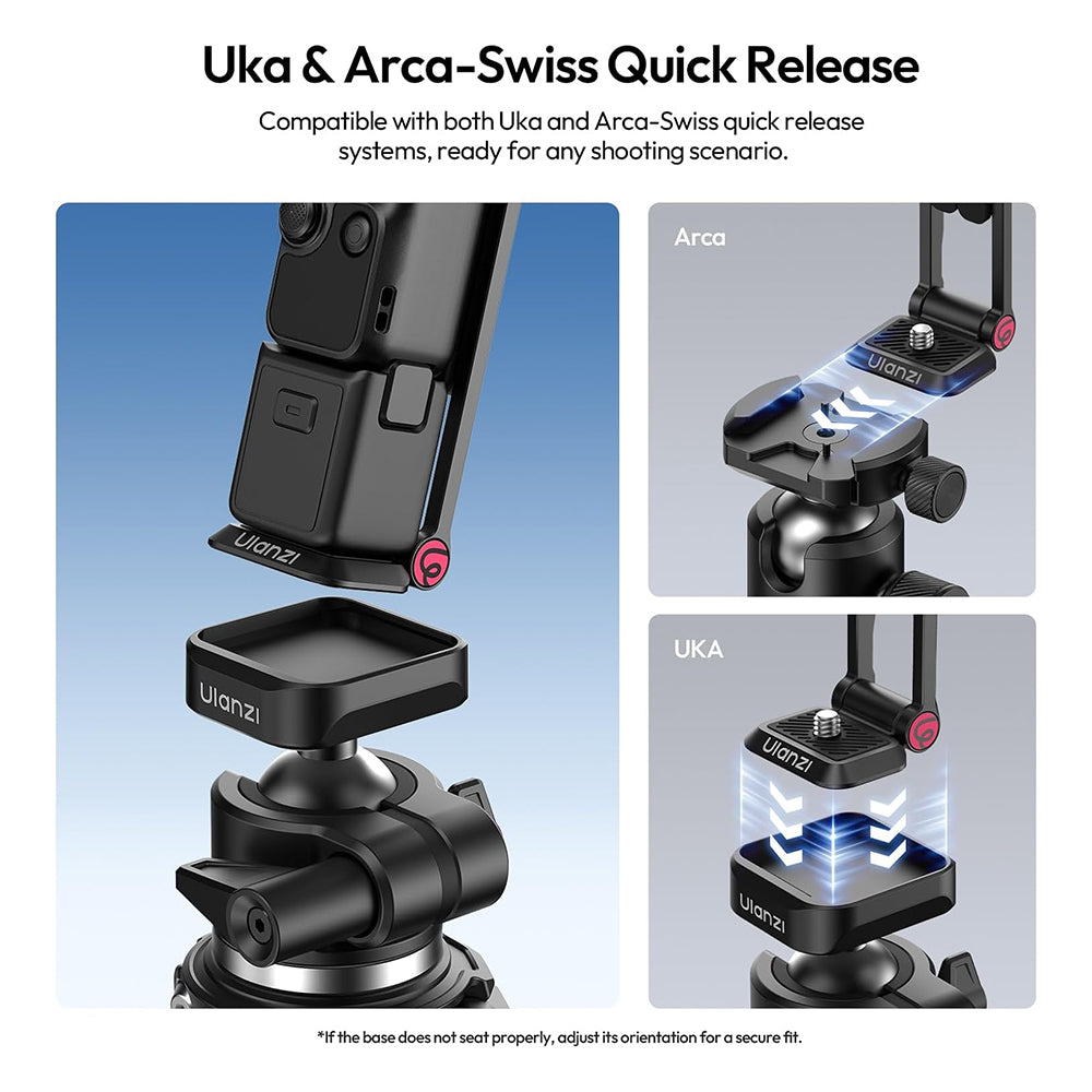 ULANZI MA66 Magnetic Quick Release Tripod for DJI Osmo Pocket 3 | C110A