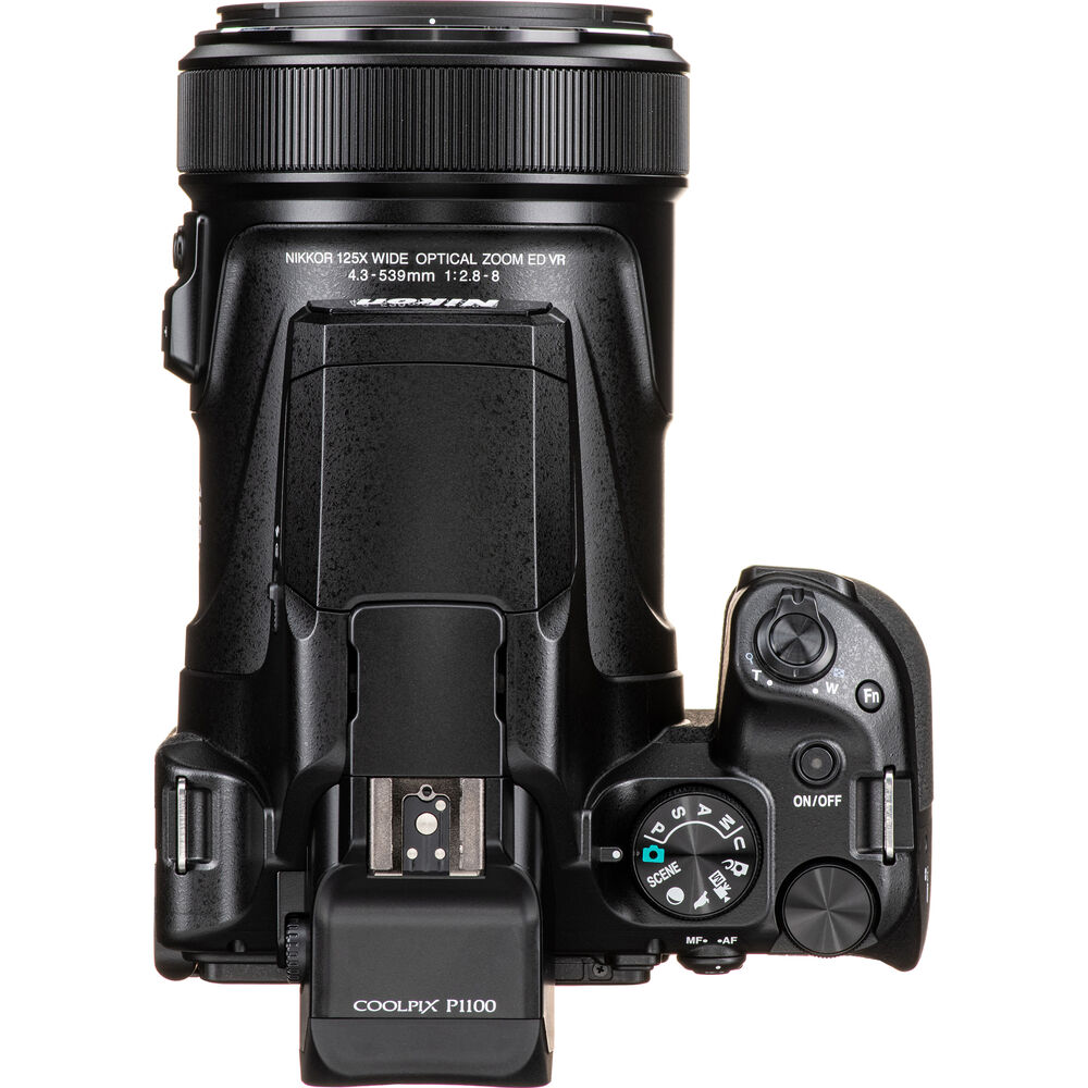 Nikon COOLPIX P1100 Super Telephoto Zoom Digital Camera with NIKKOR 125x Wide Optical Zoom Lens