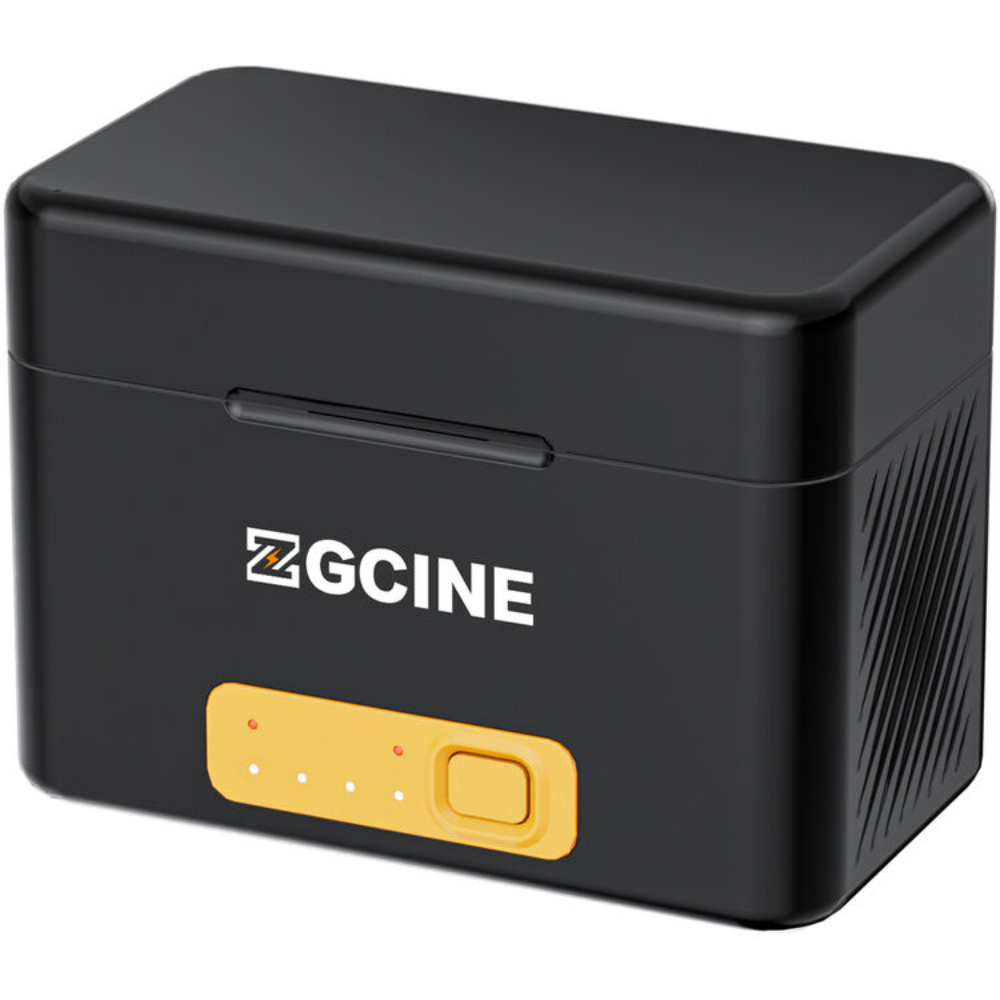 ZGCINE PS-OM1 Dual Bay Charging Case for DJI OSMO Action 3 / 4 / 5 Pro / 6 and Osmo360 Batteries