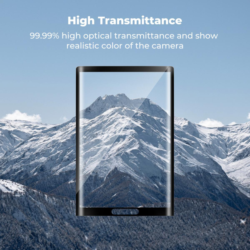 K&F Concept 3-Pack Tempered Glass Screen Protector for Insta360 X5/X4