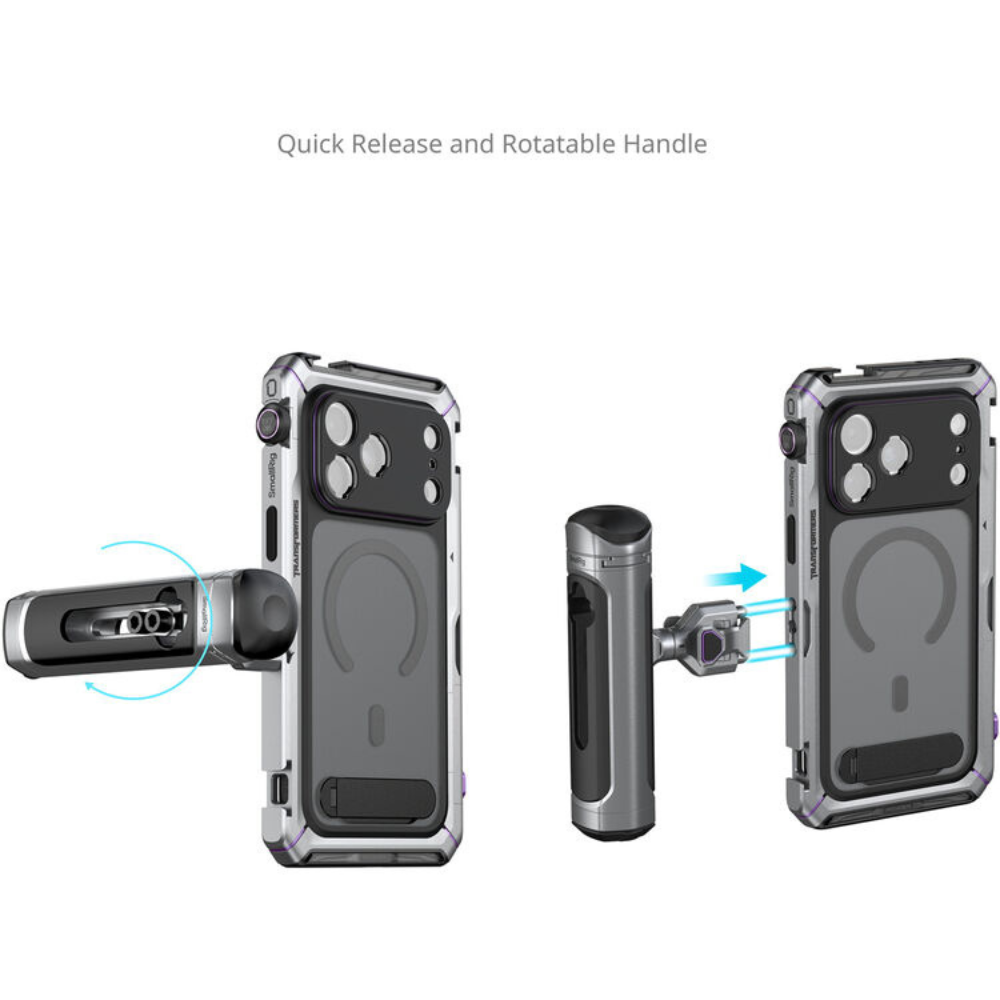 SmallRig Mobile Dual Handle Kit for iPhone 17 Pro / Pro Max | Megatron Edition