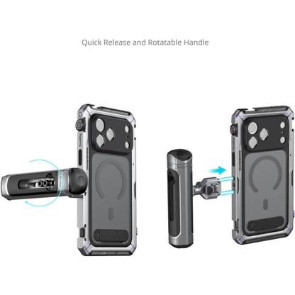 SmallRig Mobile Dual Handle Kit for iPhone 17 Pro / Pro Max | Megatron Edition