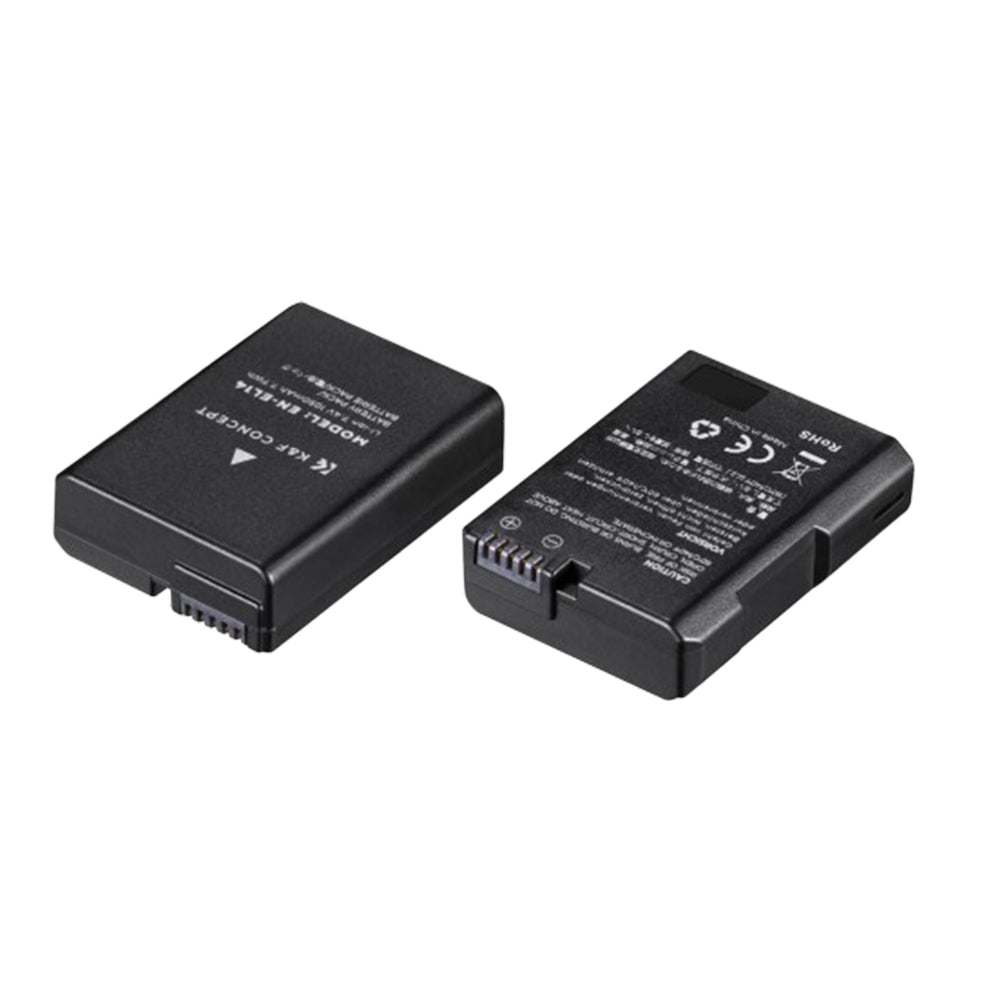 Kit De 2 Baterías EN-EL14a Y Cargador Para Nikon D5500, D5300, D5200, D5100 – Más Autonomía