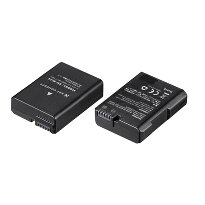 K&F Concept EN-EL14 2pcs Battery + Dual Bay Charger Kit with 7.4V 1050mAh, Micro-USB / Type-C Port, Quick Charge and Multiple Charging Protection for Nikon D3500, D5600, D3200, D3300, D3400, D5500, Coolpix P7800, P7700, P7200, P7100, P7000