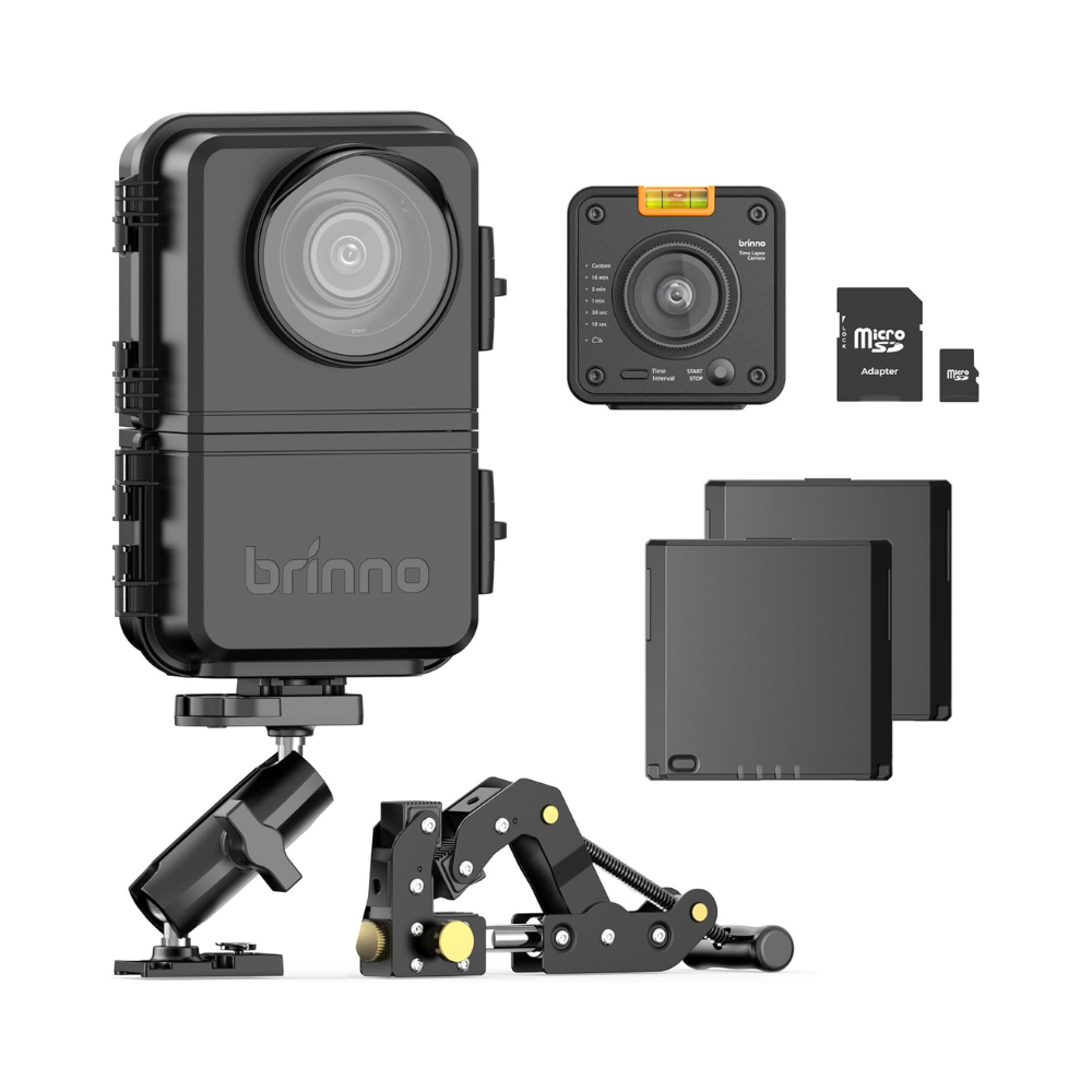 Brinno BCC5000 4K Outdoor Time Lapse Construction Camera Kit