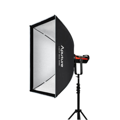 Aputure Light Box 60x90cm Rectangular Softbox with Bowens S Mount Speed Ring for LS 120d 300 600 & Amaran COB 60 100 200 LED Monolights for Photography Video Vlogging Live Streaming Broadcast and Film Production Studio Lighting Equipment