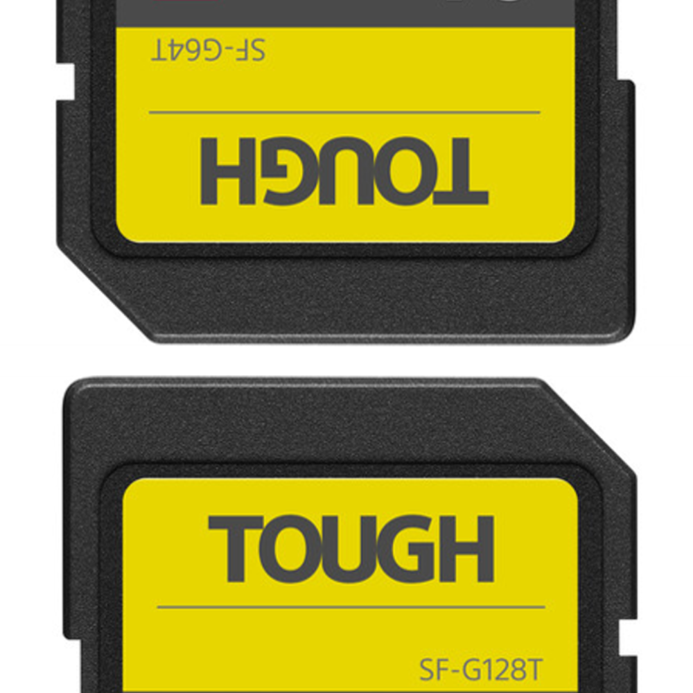 Sony SF-G Series TOUGH SDXC Memory Card (64GB / 128GB) UHS-II V90 Class 10 U3