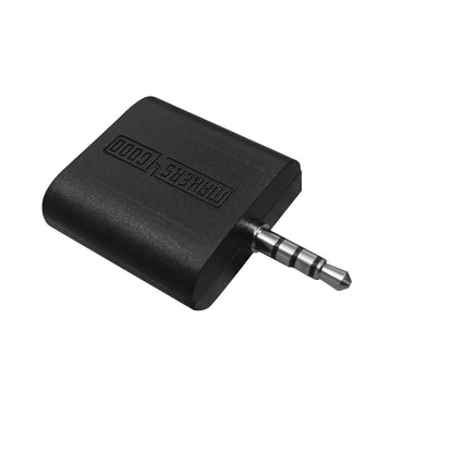 [CLEARANCE] Makers4Good Wiretap 3.5mm Male to 2 Female TRRS Headphone and Microphone Audio Splitter for Phone, Tablet, Laptop, PC, etc.