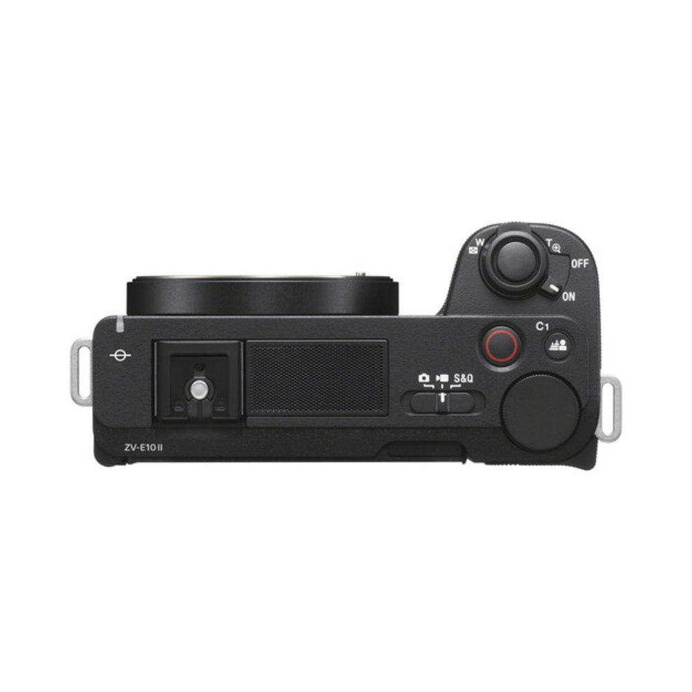 Sony ZV-E10 II Mirrorless Vlog Camera w/ 16-50mm F3.5-5.6 OSS II Lens & GP-VPT3 Wireless Shooting Grip