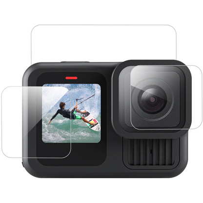 TELESIN 9H HD Tempered Glass Screen Protector for GOPRO HERO 13 Action Camera