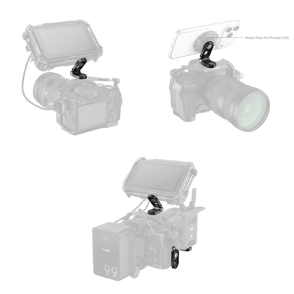 SmallRig Foldable Mini L‑Shaped Mount Plate | MD5712