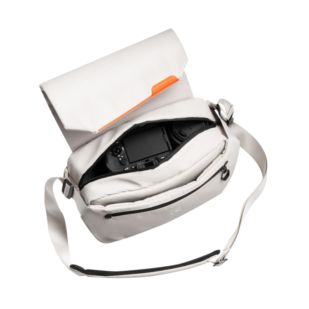 K&F Concept 10L Urban Wander Camera Shoulder Sling Bag w/ Adjustable Dividers Weather-Resistant