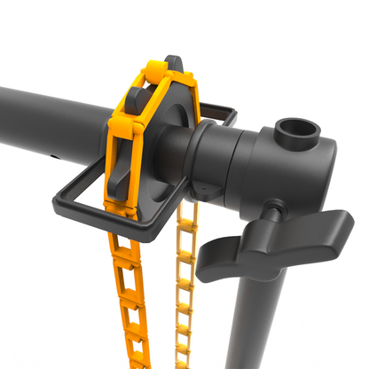 Pxel 2.6M Light Stand with Crossbar & Chain Drive, Plastic Counterweight Chain with  260cm Max Height