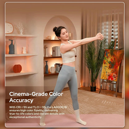 Godox Litemons LA600R / LA600Bi K1 600W RGB / Bi-Color LED Monolight Bowens S Mount with Onboard, DMX. Bluetooth App Control, AC / DC Power, Up to 14 Special Lighting Effects, Max 60m Range for Studio Lighting and Equipment