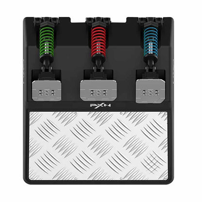 PXN A3 Hall Effect Racing Pedal Set for PC, PS4, PS5, Xbox Gaming Console with Adjustable Spring Force, Magnetic Technology, Anti-Slip Aluminum Mat | Video Game Driving Controller